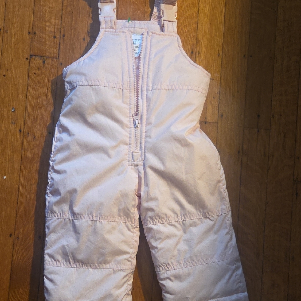 Carter's Light Pink Overalls